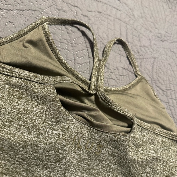 Ilus Label Green Racerback Tank Top - Picture 3 of 5